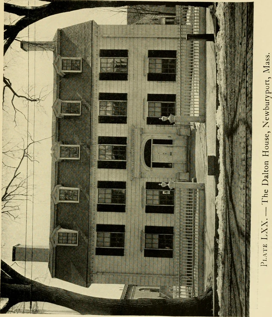 An illustration from Historic homes of New England, 1914, leaf 280