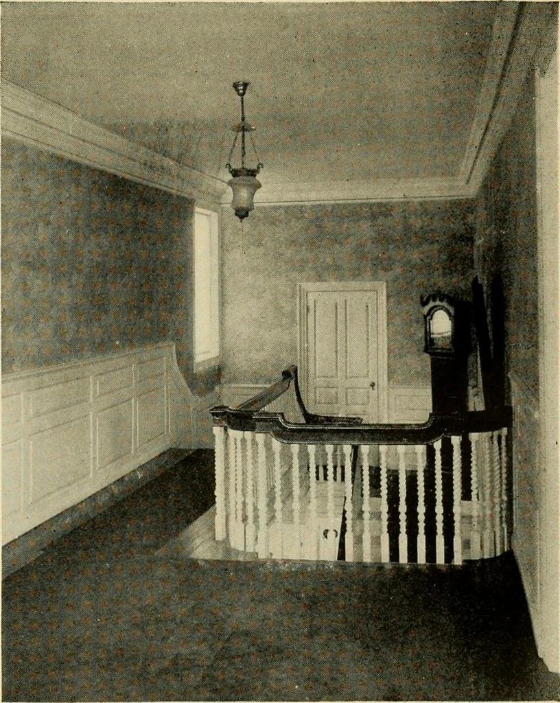 An illustration from Historic homes of New England, 1914, leaf 290