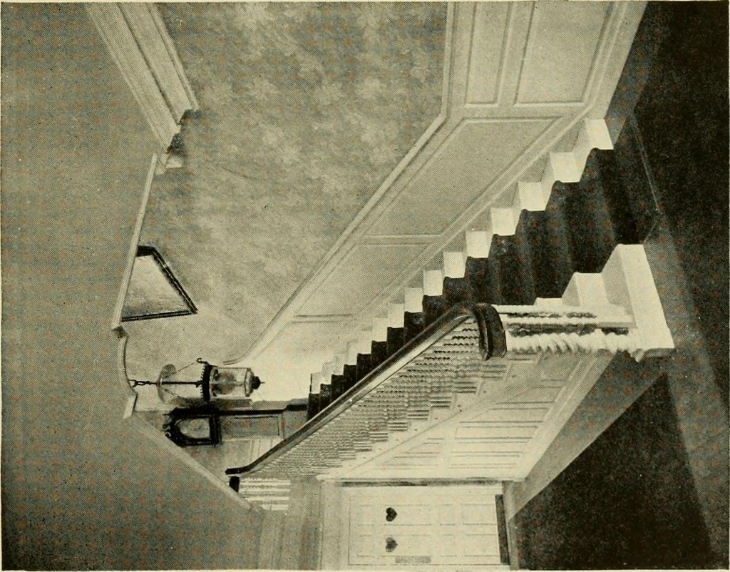 An illustration from Historic homes of New England, 1914, leaf 290