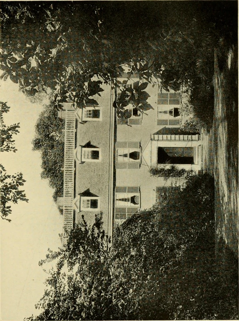 An illustration from Historic homes of New England, 1914, leaf 348