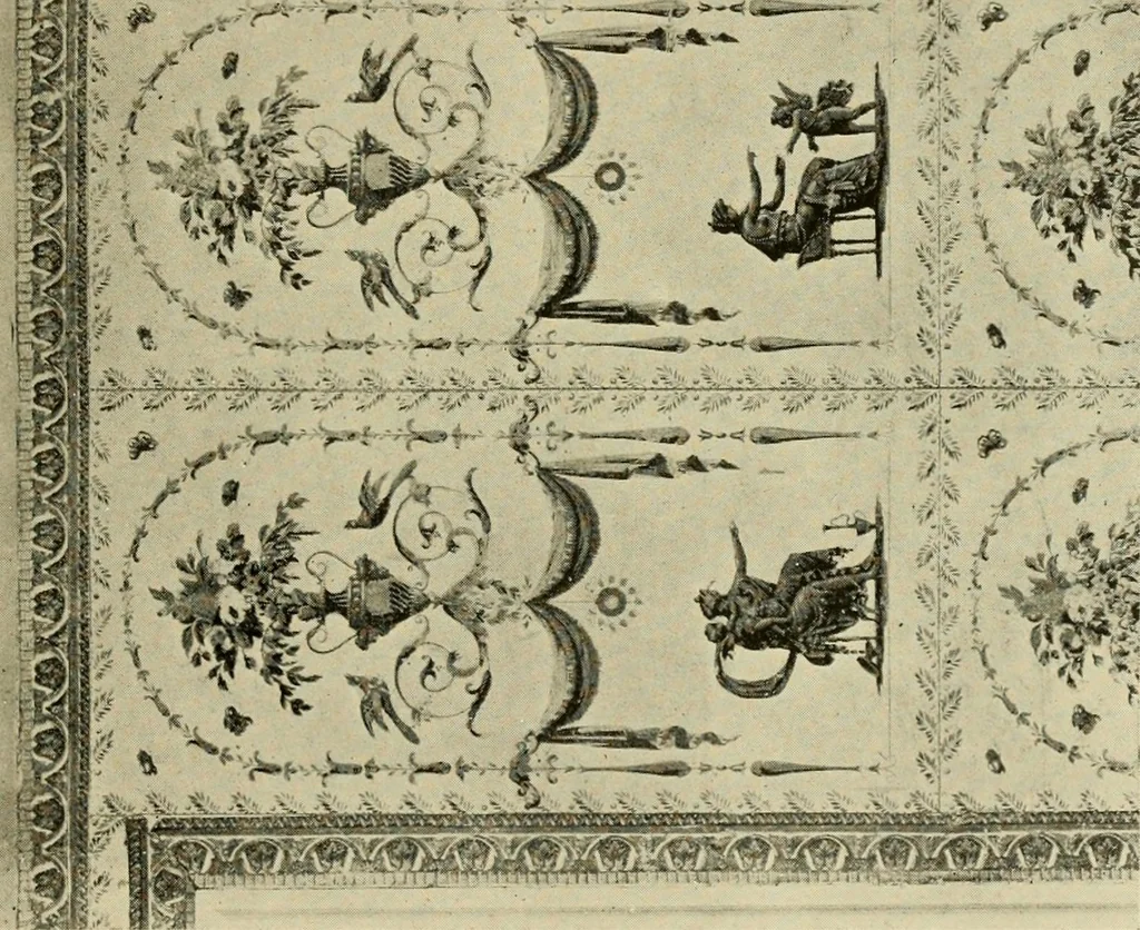 An illustration from Historic homes of New England, 1914, leaf 360
