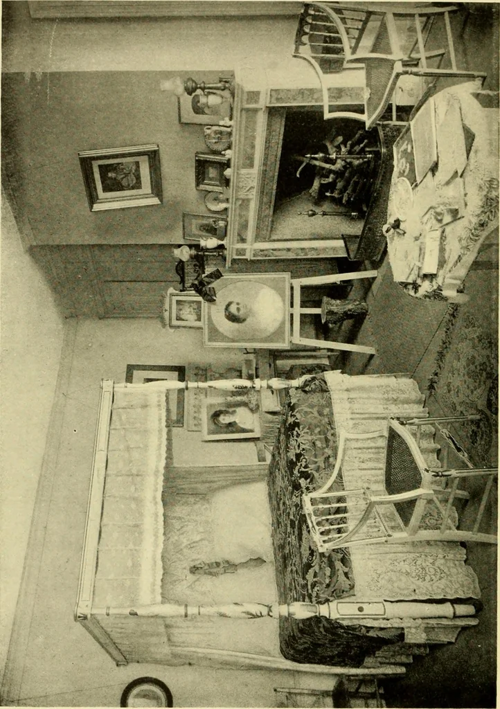 An illustration from Historic homes of New England, 1914, leaf 373