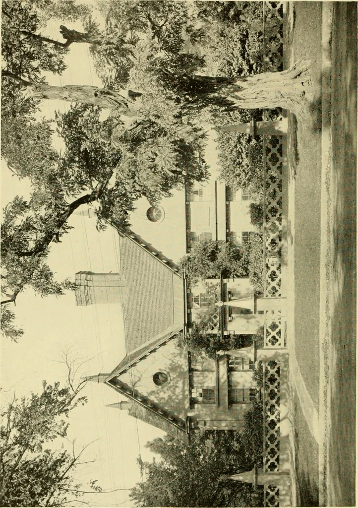 An illustration from Historic homes of New England, 1914, leaf 51