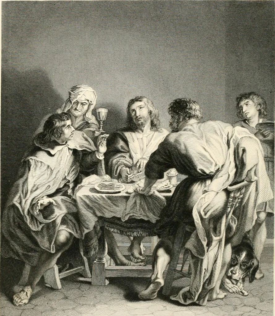An illustration from Historic illustrations of the Bible : principally after the old masters, 1840, leaf 109