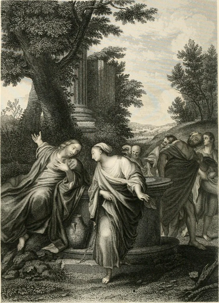 An illustration from Historic illustrations of the Bible : principally after the old masters, 1840, leaf 137