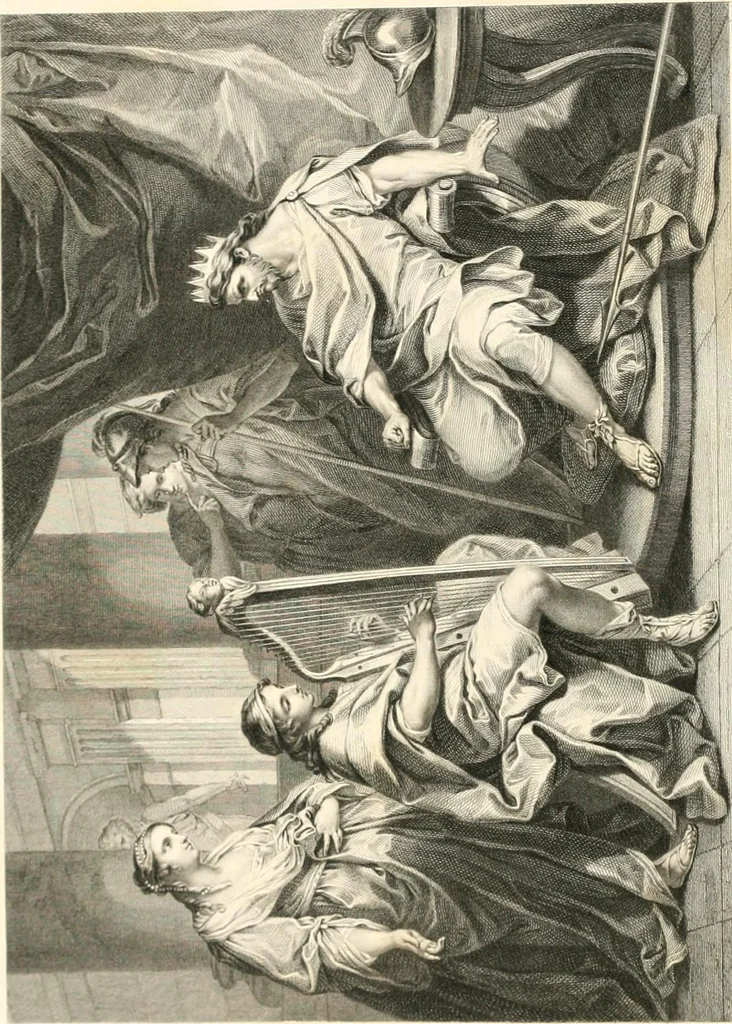 An illustration from Historic illustrations of the Bible : principally after the old masters, 1840, leaf 21