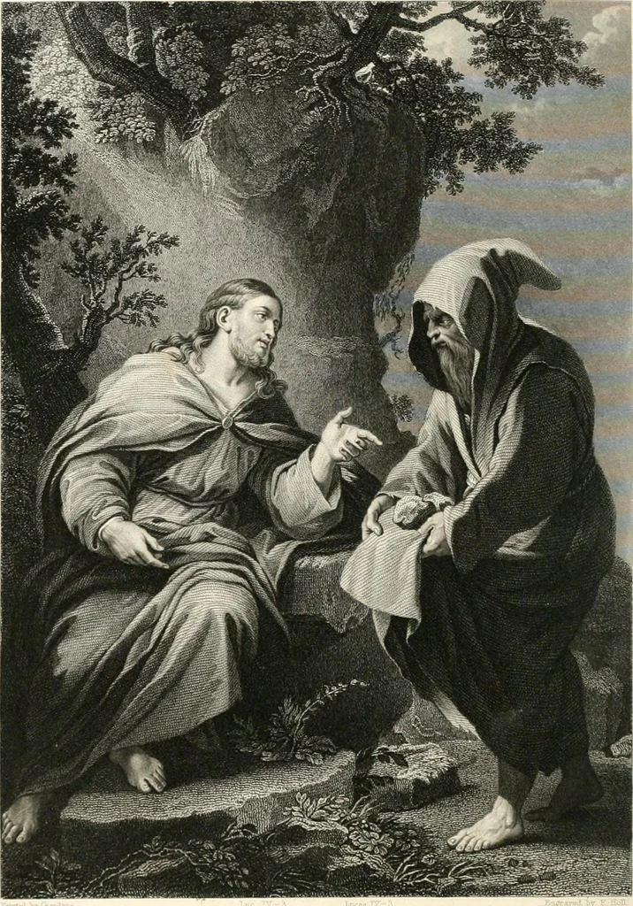 An illustration from Historic illustrations of the Bible : principally after the old masters, 1840, leaf 225