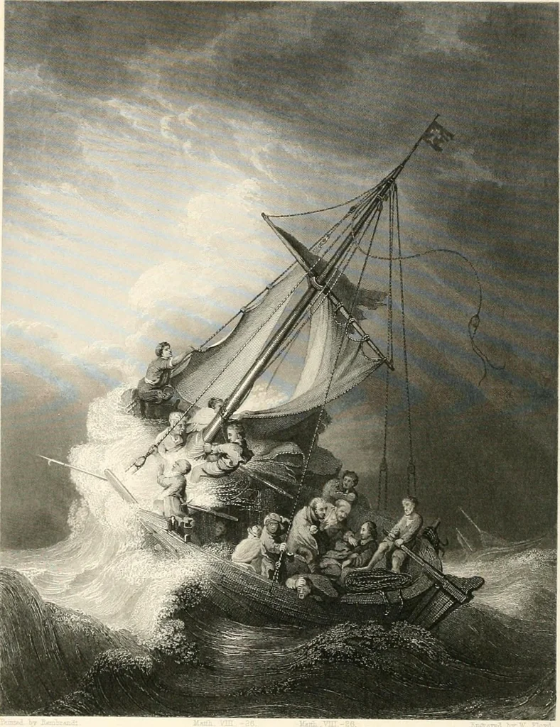 An illustration from Historic illustrations of the Bible : principally after the old masters, 1840, leaf 235