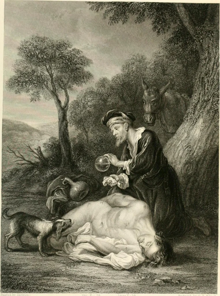 An illustration from Historic illustrations of the Bible : principally after the old masters, 1840, leaf 248
