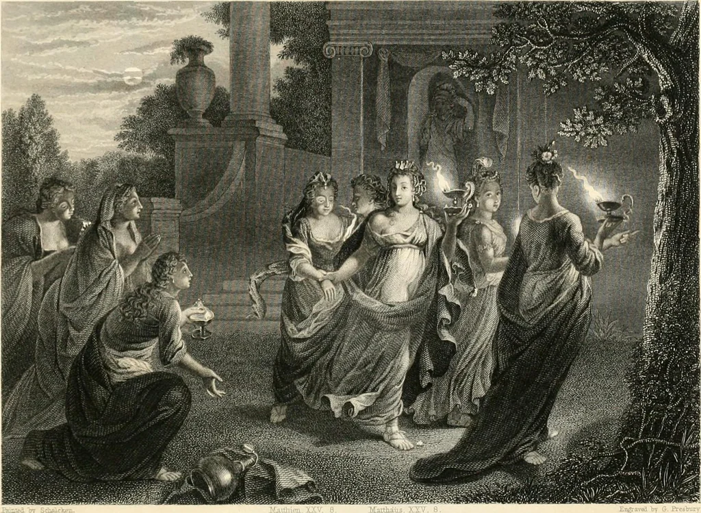 An illustration from Historic illustrations of the Bible : principally after the old masters, 1840, leaf 253