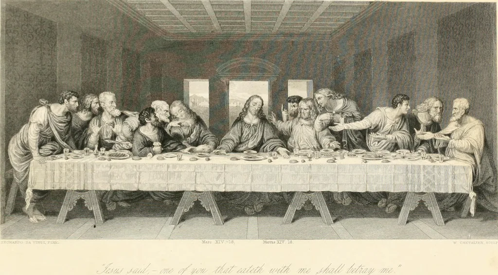 An illustration from Historic illustrations of the Bible : principally after the old masters, 1840, leaf 39