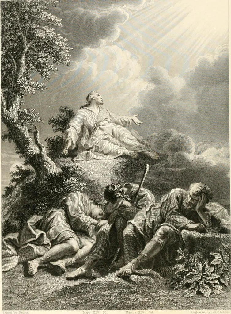 An illustration from Historic illustrations of the Bible : principally after the old masters, 1840, leaf 53