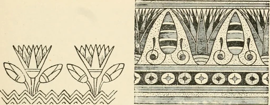 An illustration from Historic ornament : treatise on decorative art and architectural ornament, 1909, leaf 114