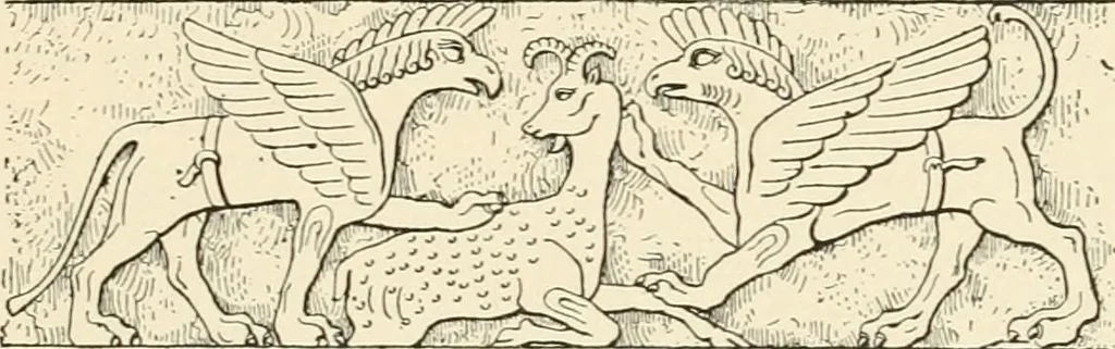 An illustration from Historic ornament : treatise on decorative art and architectural ornament, 1909, leaf 146