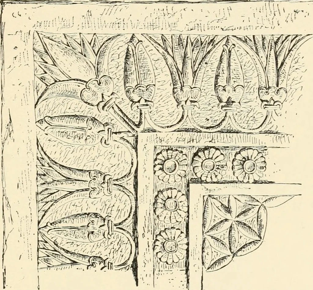 An illustration from Historic ornament : treatise on decorative art and architectural ornament, 1909, leaf 148