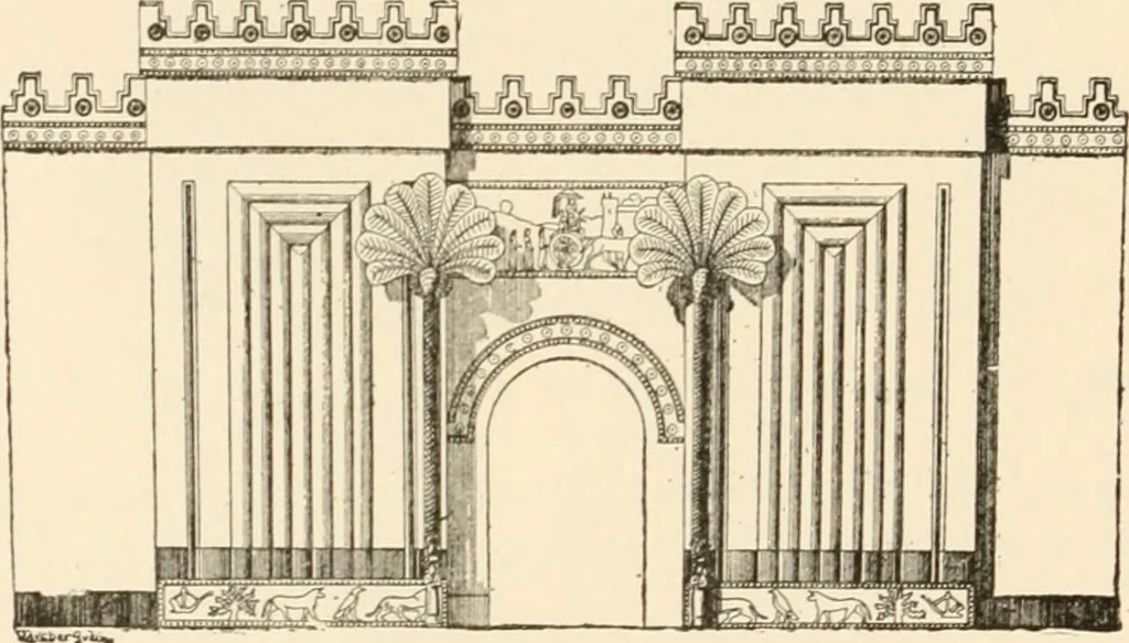 An illustration from Historic ornament : treatise on decorative art and architectural ornament, 1909, leaf 151