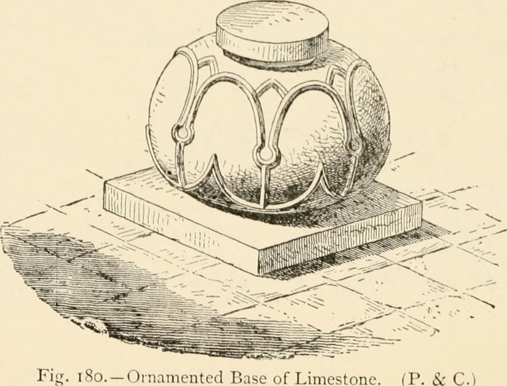 An illustration from Historic ornament : treatise on decorative art and architectural ornament, 1909, leaf 157