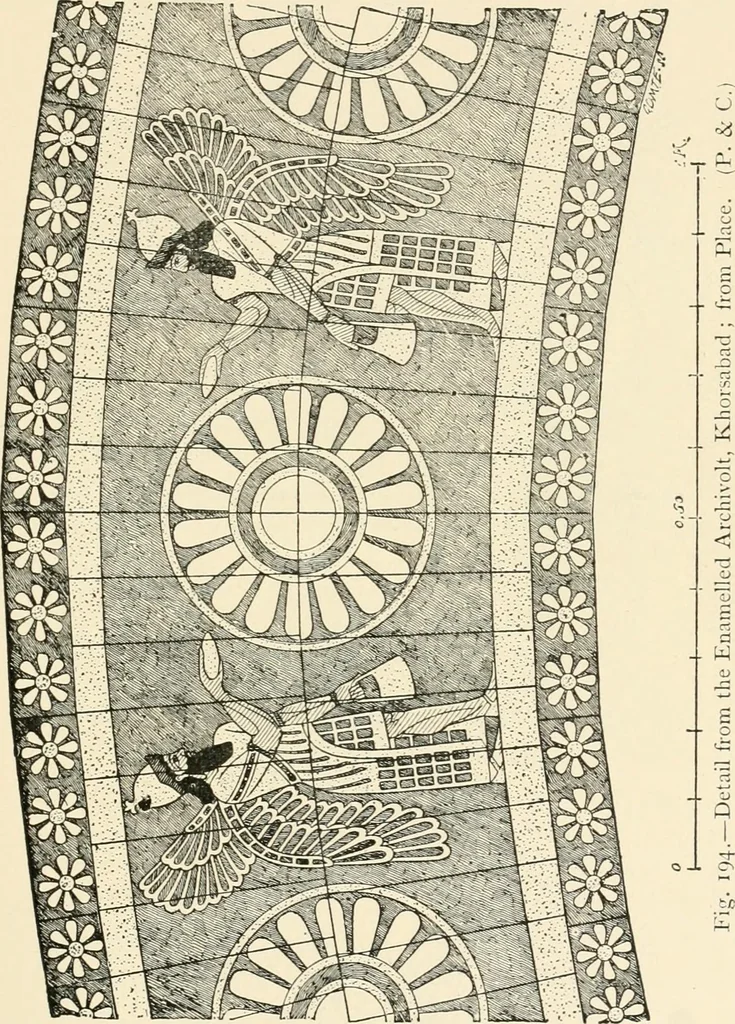 An illustration from Historic ornament : treatise on decorative art and architectural ornament, 1909, leaf 166