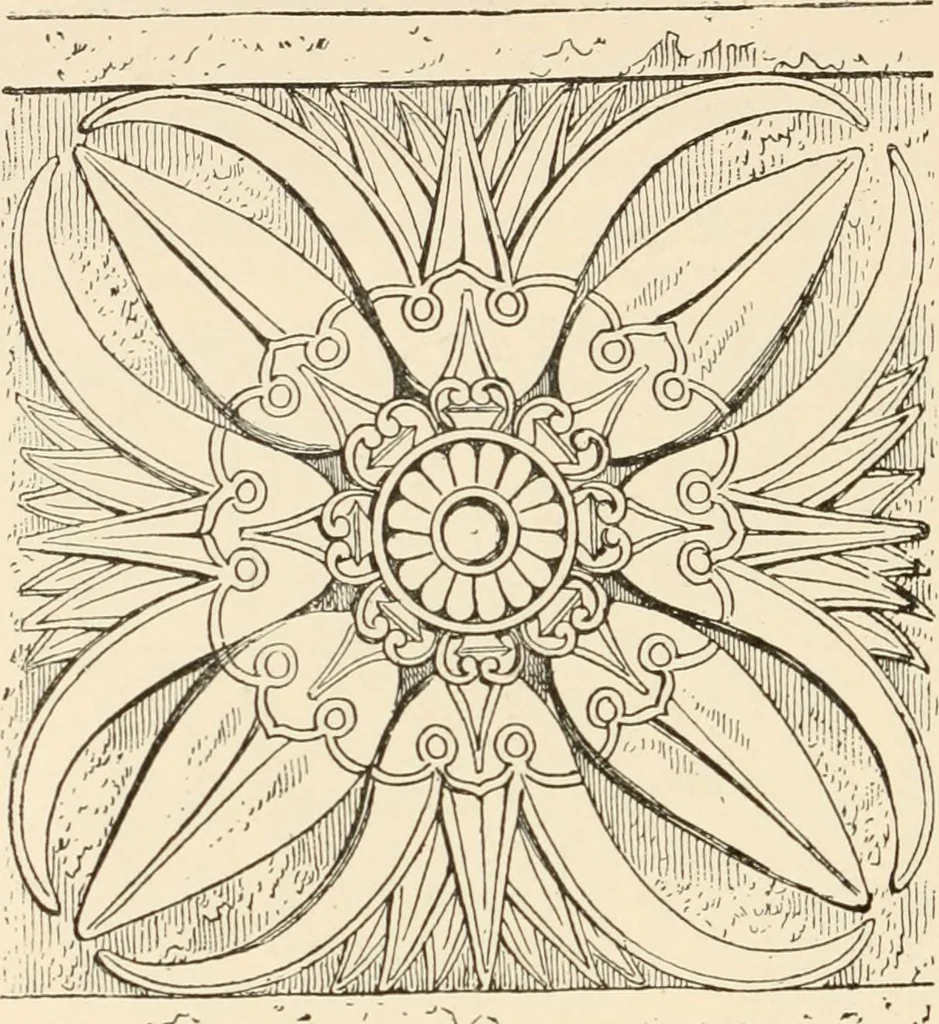 An illustration from Historic ornament : treatise on decorative art and architectural ornament, 1909, leaf 167