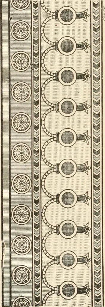 An illustration from Historic ornament : treatise on decorative art and architectural ornament, 1909, leaf 169