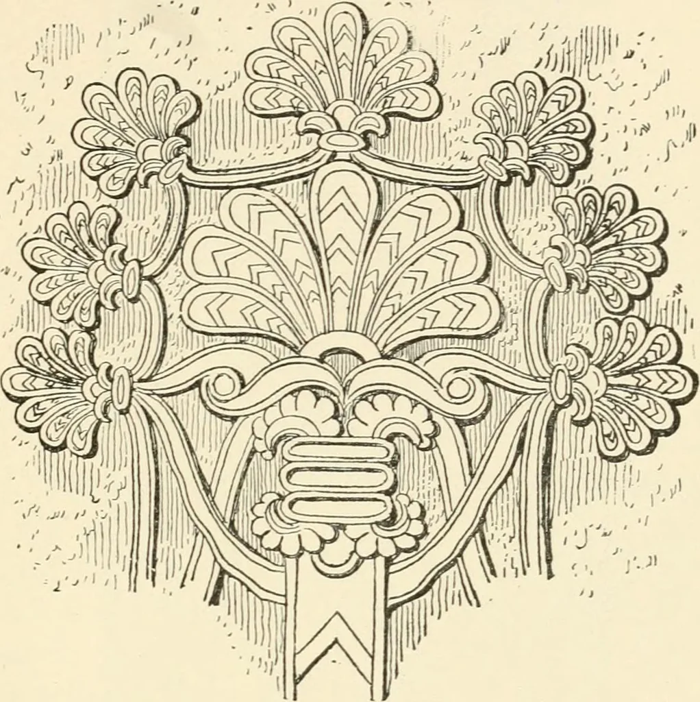 An illustration from Historic ornament : treatise on decorative art and architectural ornament, 1909, leaf 170