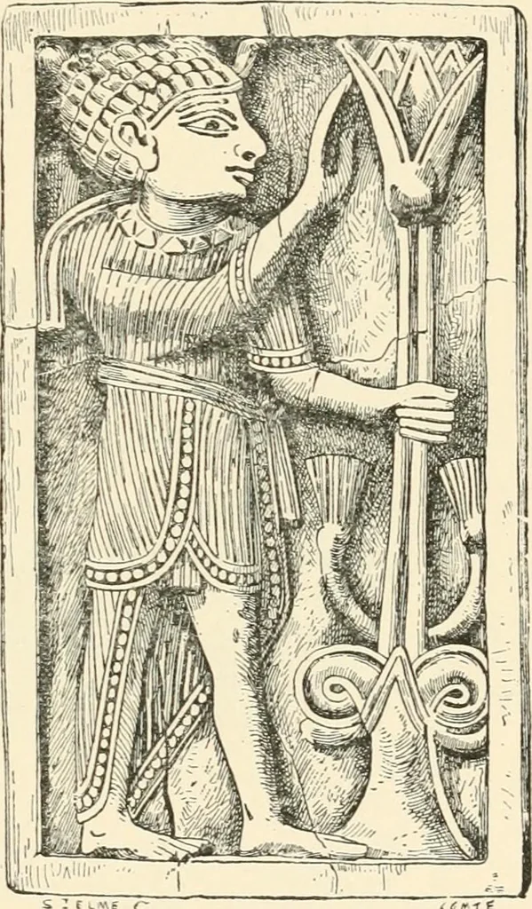 An illustration from Historic ornament : treatise on decorative art and architectural ornament, 1909, leaf 172
