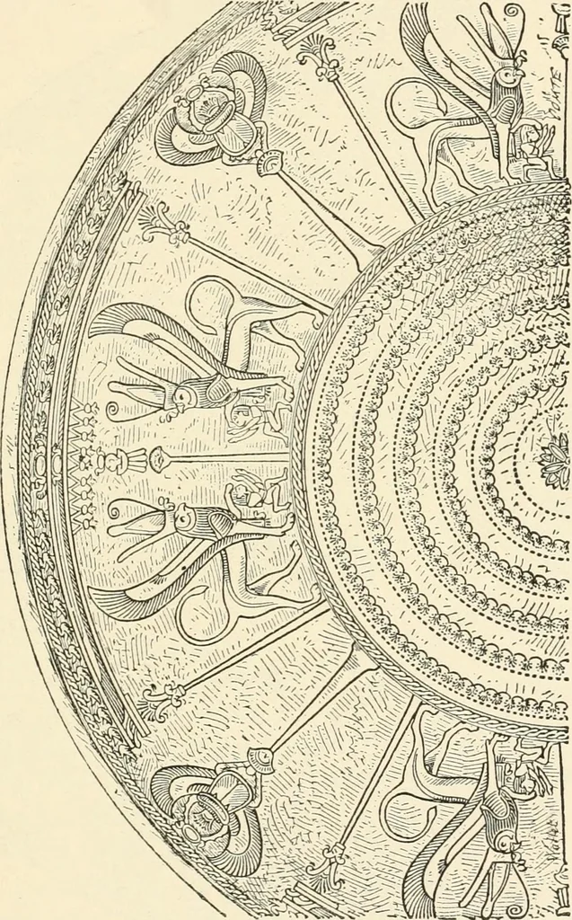 An illustration from Historic ornament : treatise on decorative art and architectural ornament, 1909, leaf 174