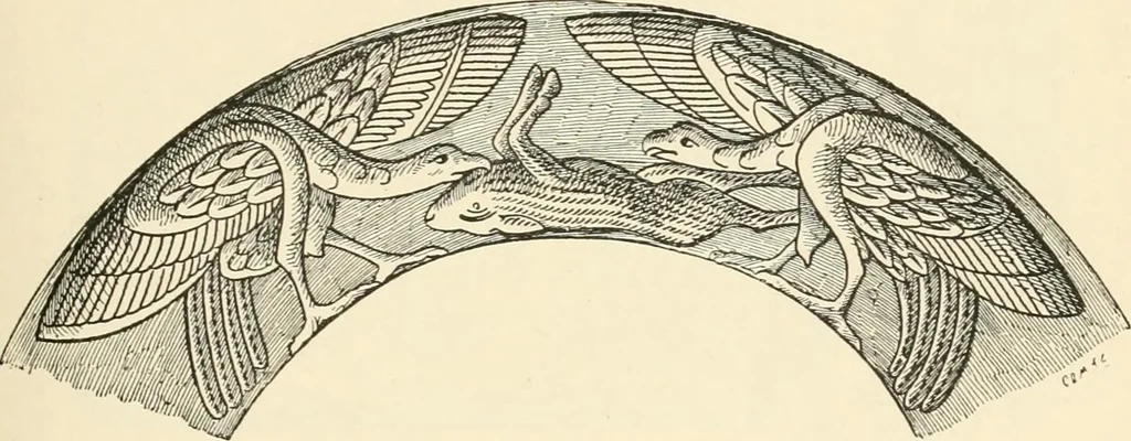 An illustration from Historic ornament : treatise on decorative art and architectural ornament, 1909, leaf 176