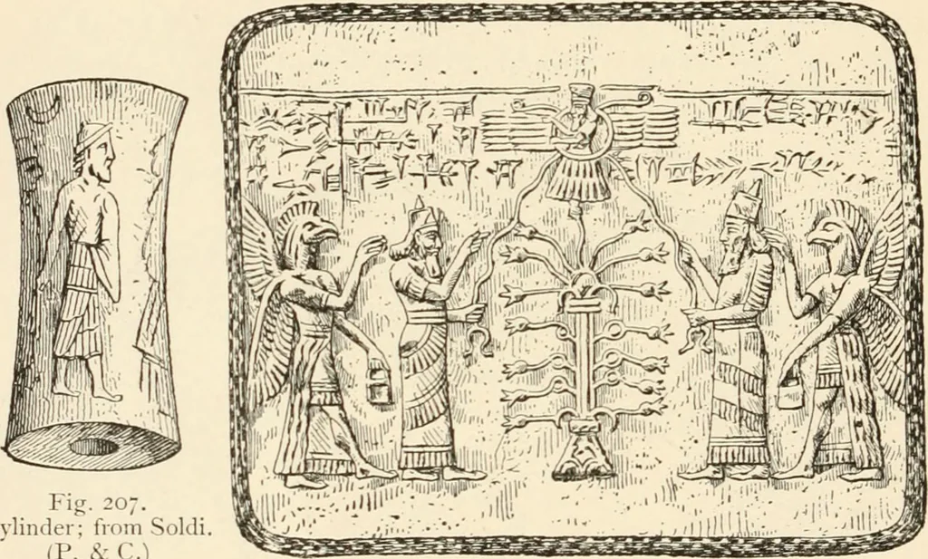 An illustration from Historic ornament : treatise on decorative art and architectural ornament, 1909, leaf 177