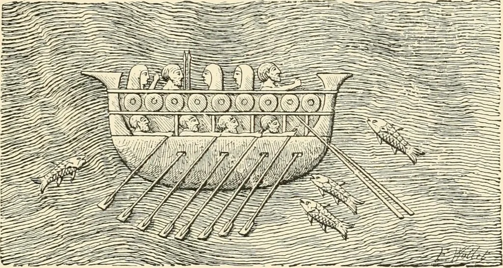 An illustration from Historic ornament : treatise on decorative art and architectural ornament, 1909, leaf 180