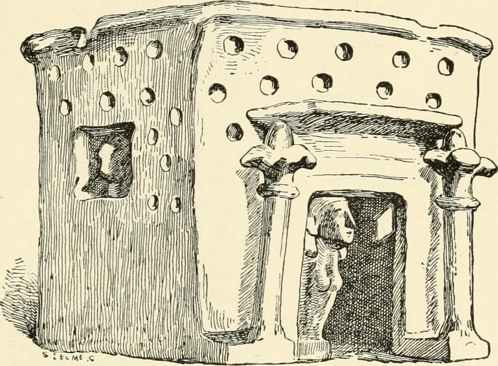 An illustration from Historic ornament : treatise on decorative art and architectural ornament, 1909, leaf 186