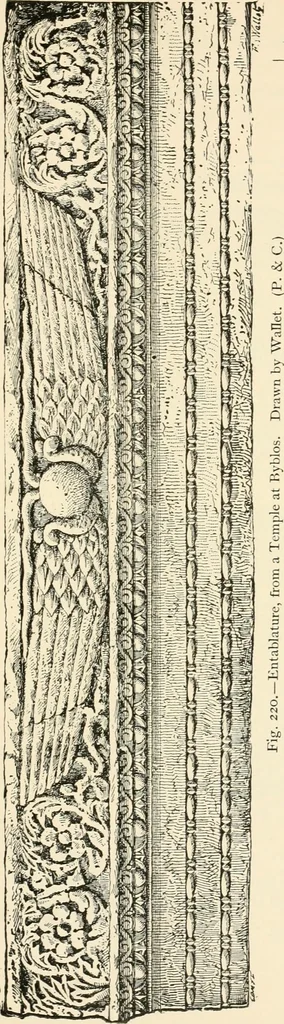 An illustration from Historic ornament : treatise on decorative art and architectural ornament, 1909, leaf 188