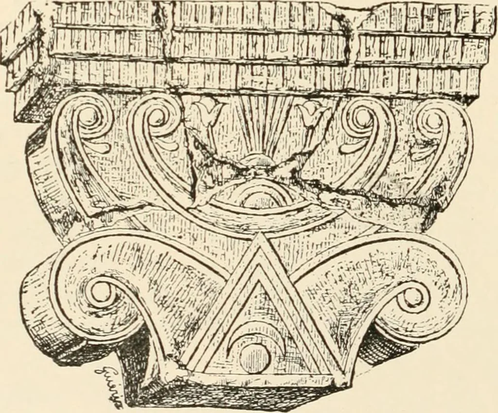 An illustration from Historic ornament : treatise on decorative art and architectural ornament, 1909, leaf 189