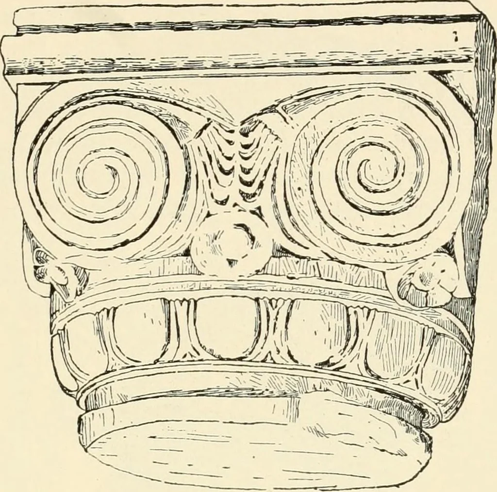 An illustration from Historic ornament : treatise on decorative art and architectural ornament, 1909, leaf 190
