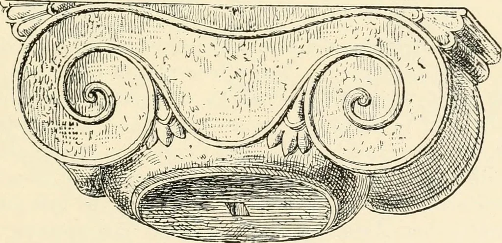 An illustration from Historic ornament : treatise on decorative art and architectural ornament, 1909, leaf 190