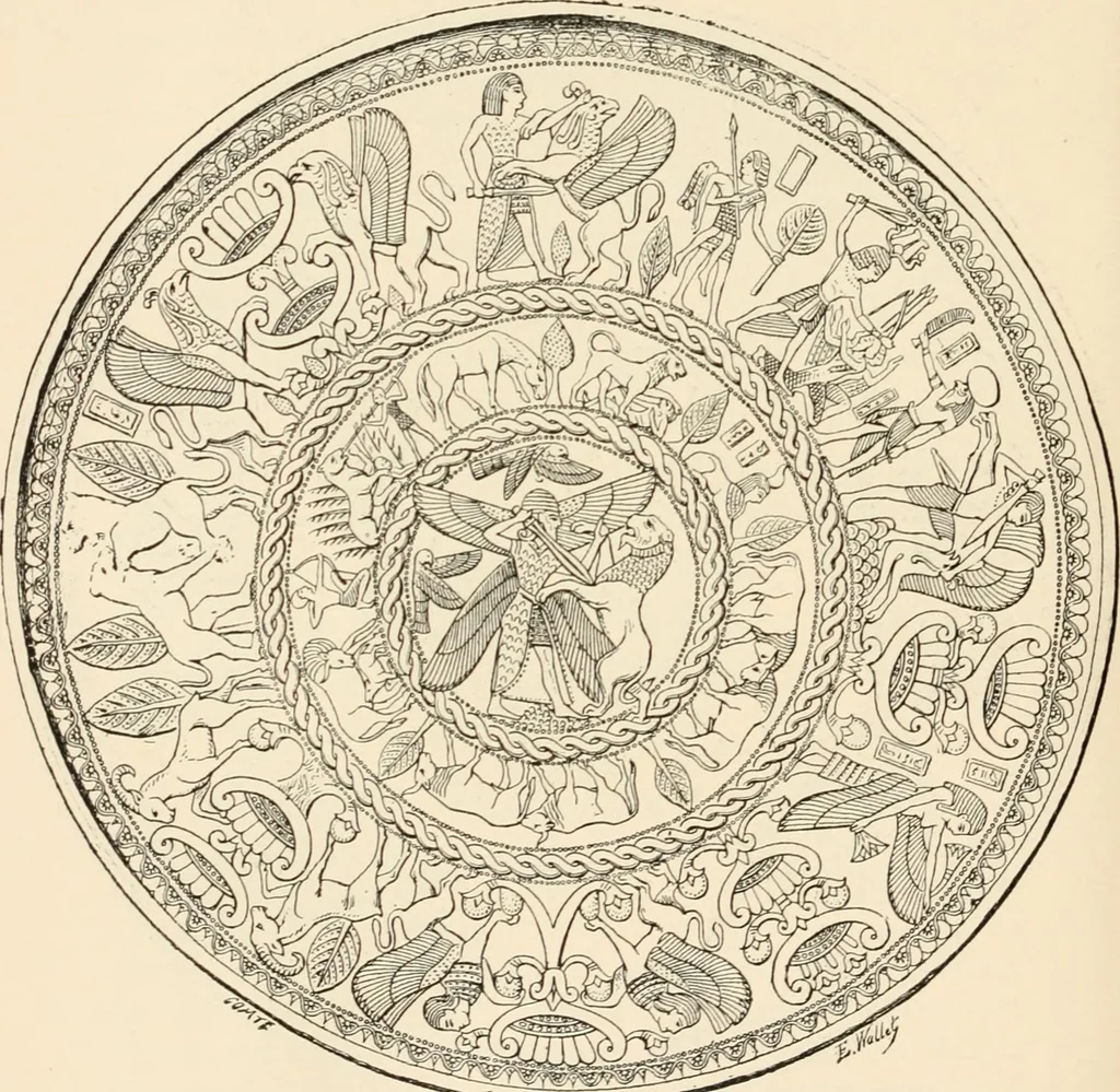 An illustration from Historic ornament : treatise on decorative art and architectural ornament, 1909, leaf 193