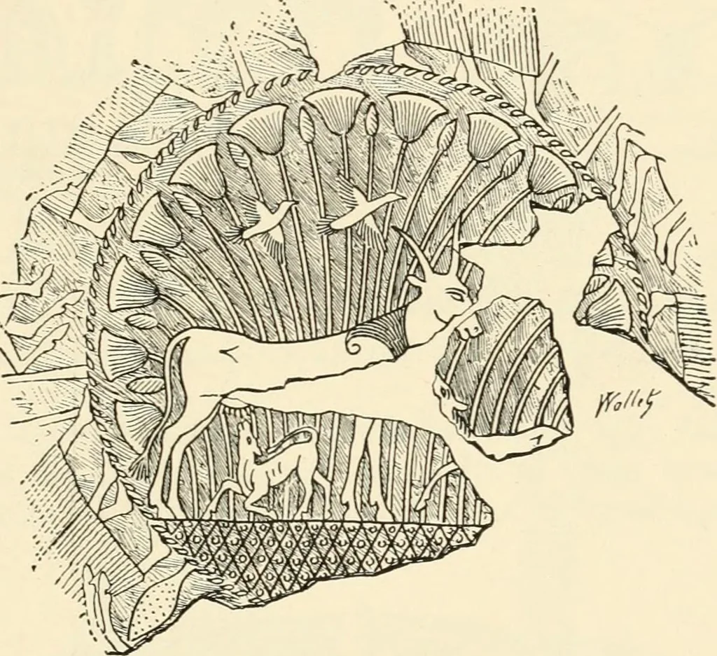 An illustration from Historic ornament : treatise on decorative art and architectural ornament, 1909, leaf 194