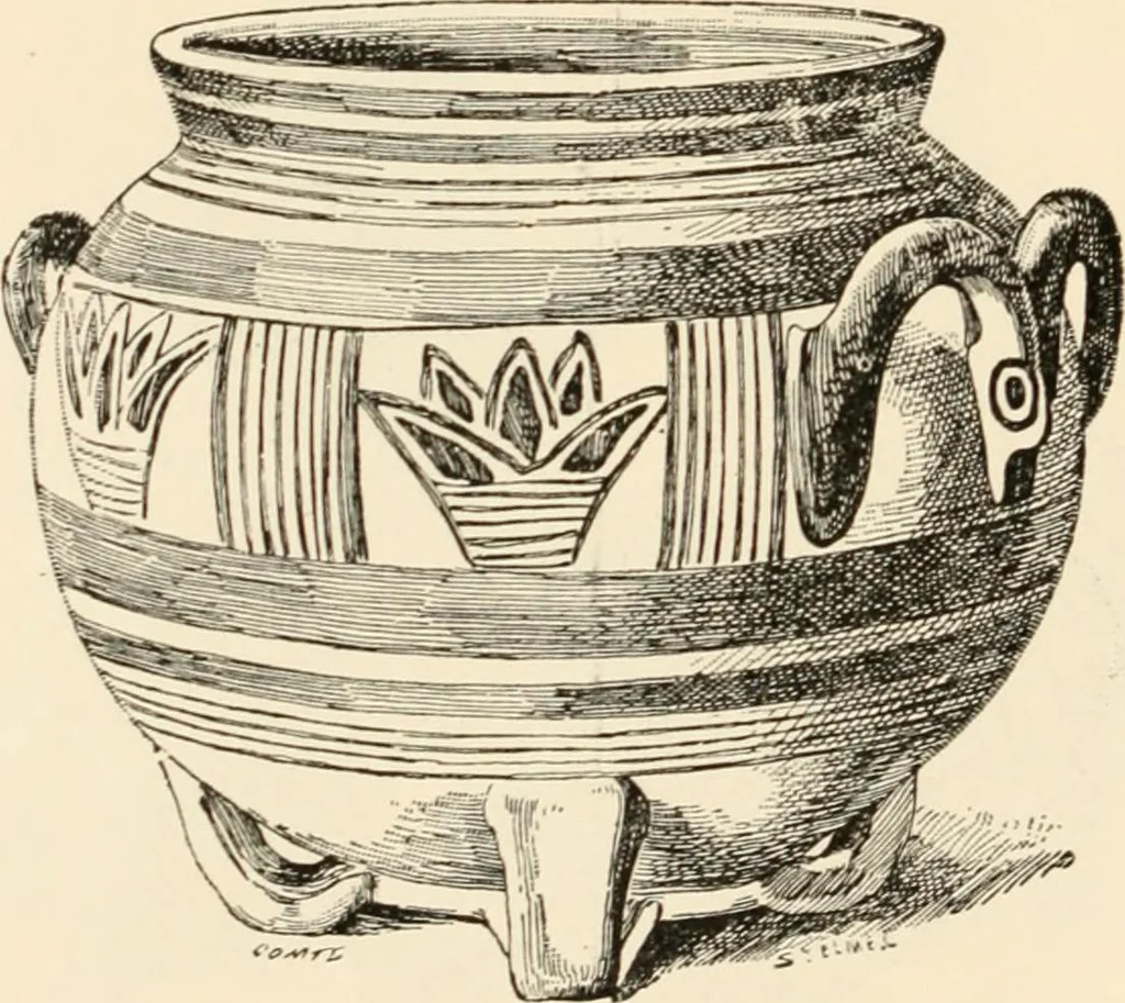 An illustration from Historic ornament : treatise on decorative art and architectural ornament, 1909, leaf 199