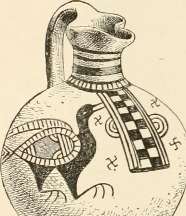An illustration from Historic ornament : treatise on decorative art and architectural ornament, 1909, leaf 201