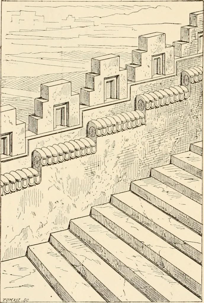 An illustration from Historic ornament : treatise on decorative art and architectural ornament, 1909, leaf 211