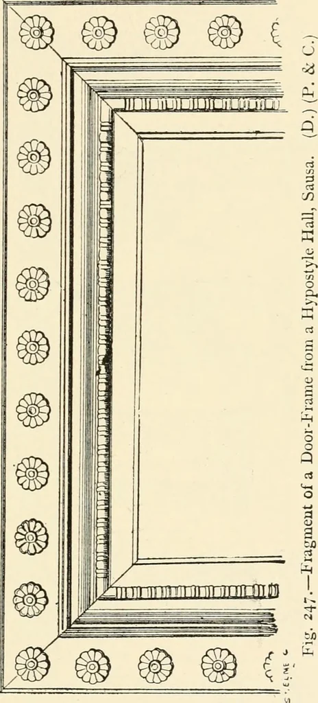 An illustration from Historic ornament : treatise on decorative art and architectural ornament, 1909, leaf 212