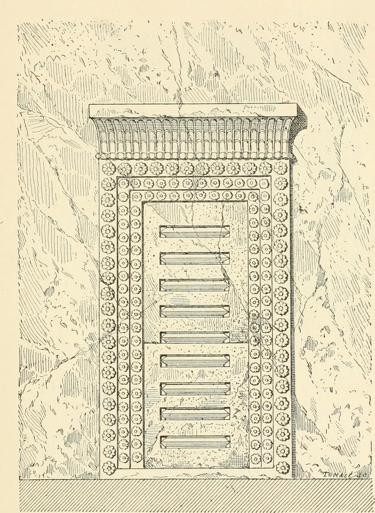 An illustration from Historic ornament : treatise on decorative art and architectural ornament, 1909, leaf 214