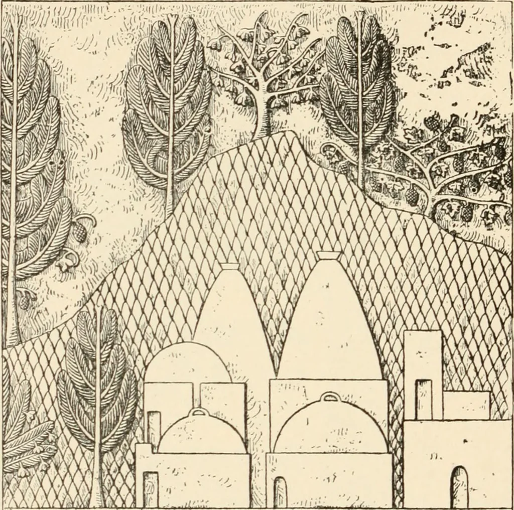 An illustration from Historic ornament : treatise on decorative art and architectural ornament, 1909, leaf 215