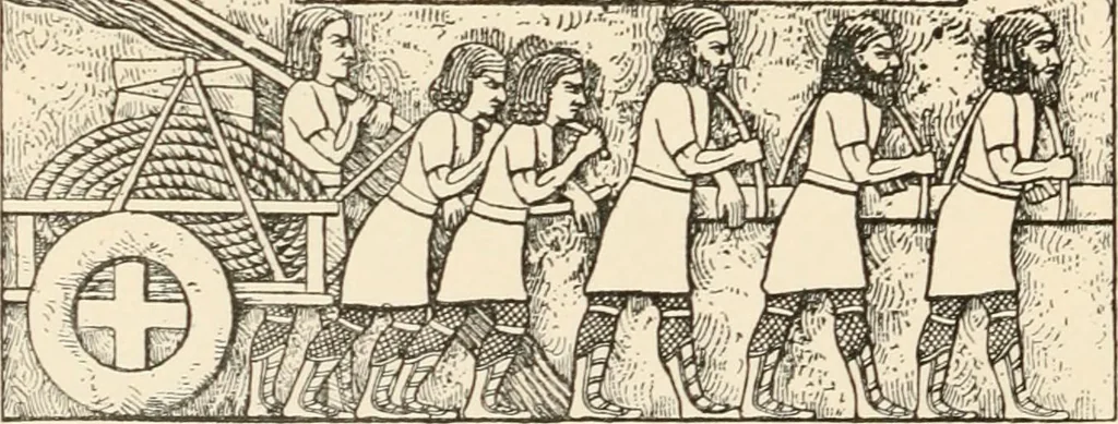 An illustration from Historic ornament : treatise on decorative art and architectural ornament, 1909, leaf 215