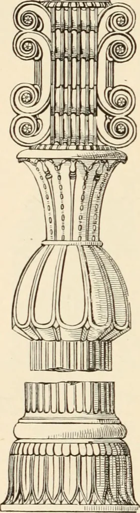 An illustration from Historic ornament : treatise on decorative art and architectural ornament, 1909, leaf 217