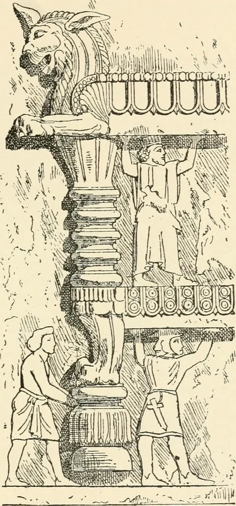 An illustration from Historic ornament : treatise on decorative art and architectural ornament, 1909, leaf 220