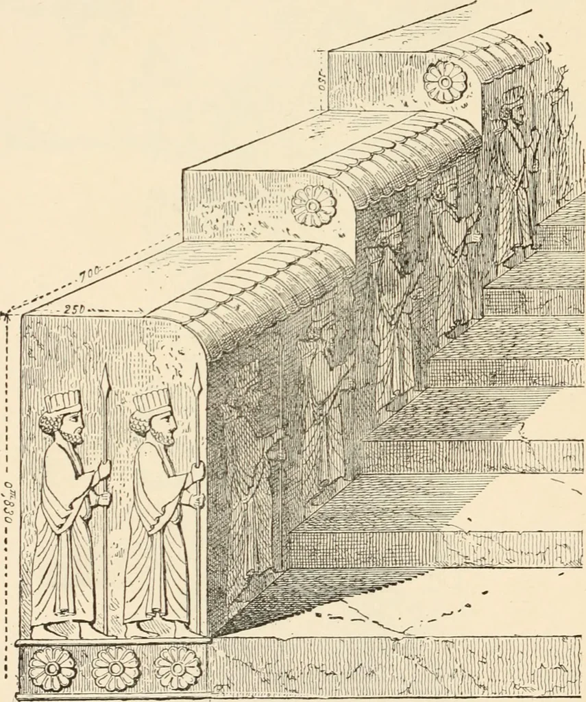 An illustration from Historic ornament : treatise on decorative art and architectural ornament, 1909, leaf 221