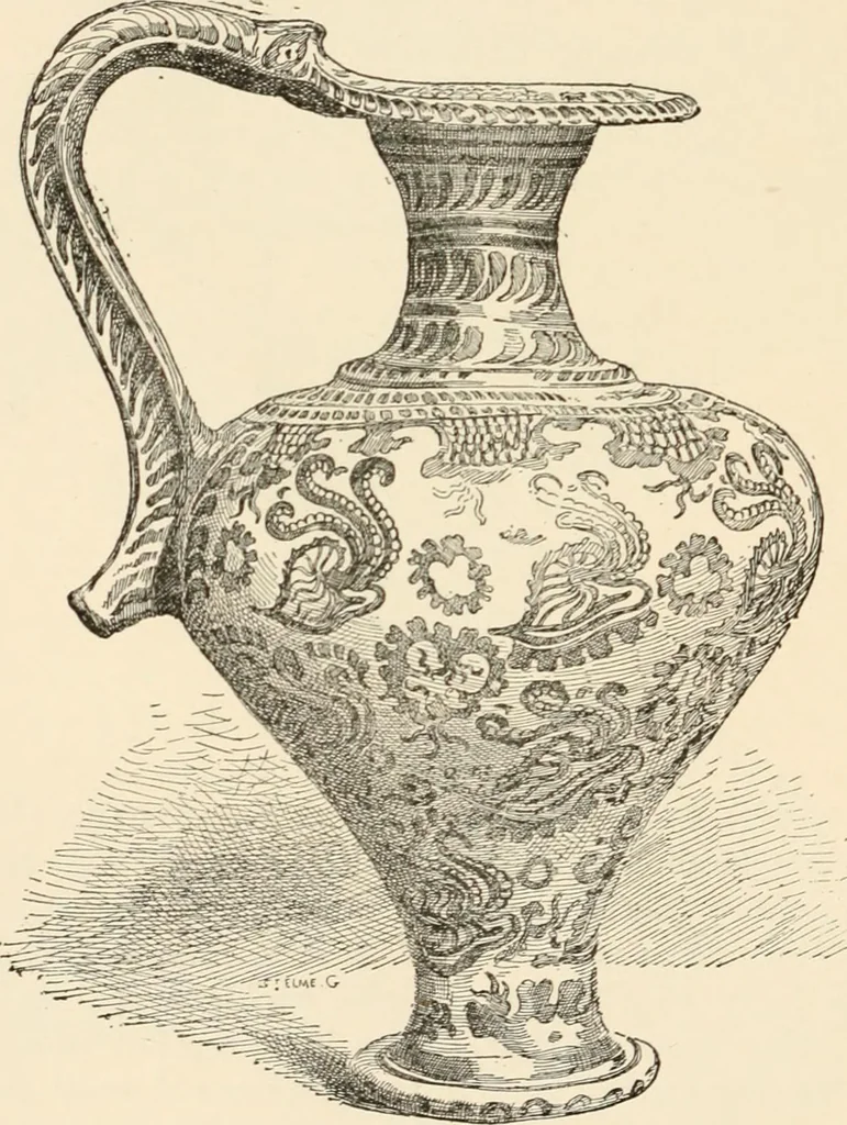An illustration from Historic ornament : treatise on decorative art and architectural ornament, 1909, leaf 257