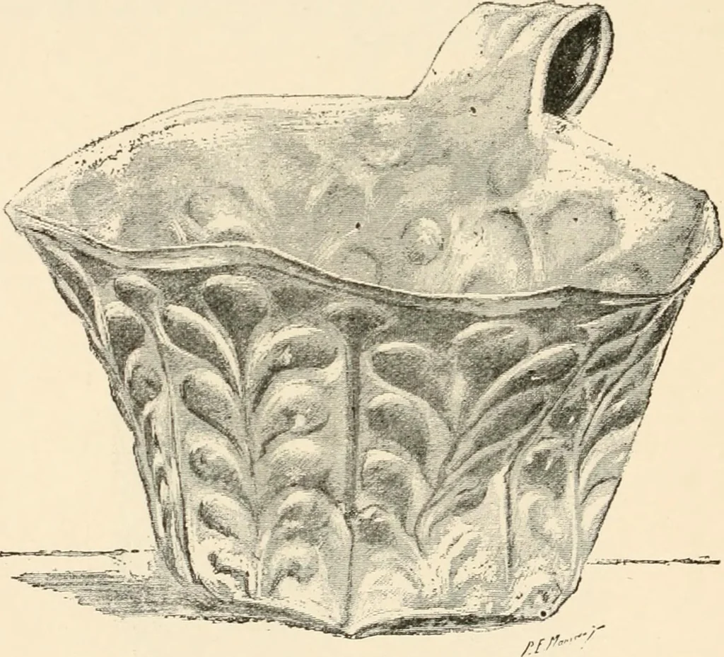 An illustration from Historic ornament : treatise on decorative art and architectural ornament, 1909, leaf 261