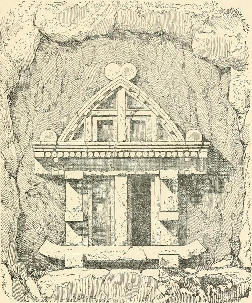 An illustration from Historic ornament : treatise on decorative art and architectural ornament, 1909, leaf 264
